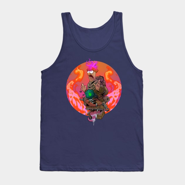 Critical Meep Tank Top by JohnLattaArt